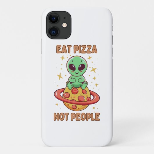 人を食べるなピザを食べろ Case-Mate iPhoneケース (裏面)