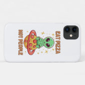 人を食べるなピザを食べろ Case-Mate iPhoneケース (裏面(横))