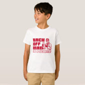 人を、私あります科学者が後退させて下さい Tシャツ (正面フル)