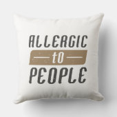 人アレルギーである クッション (裏面)