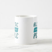 人アレルギーである コーヒーマグカップ (中央)