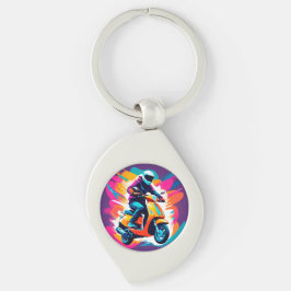 人カラフルの描く芸術 キーホルダー