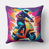 人カラフルの描く芸術 クッション (裏面)