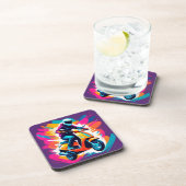 人カラフルの描く芸術 コースター (右側)