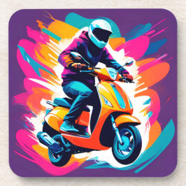 人カラフルの描く芸術 コースター