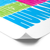 人カラフル材 ポスター (角)