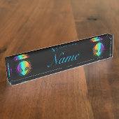 人サイケデリック間スカルThunder_Cove デスクネームプレート (側面)