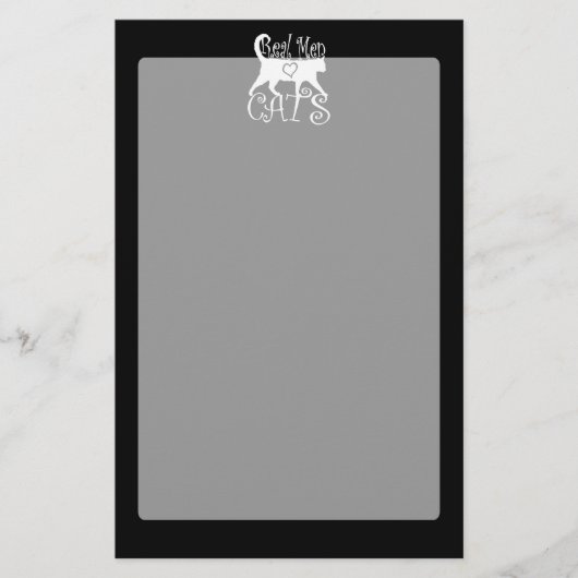 人スタイリッシュ実在は猫を愛する黒い装飾 便箋 (正面)