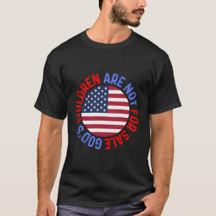 人ストップ身売買の神の子供は為ではない Tシャツ