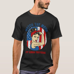 人ストップ身売買 – 映画を見る Tシャツ