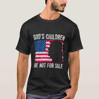 人ストップ身売買 – 神の子供は人のためではない Tシャツ