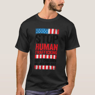 人ストップ身売買 – 神の子供は人のためではない Tシャツ