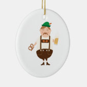 人ビールドイツドイツのオクトーバーフェスト セラミックオーナメント (右)