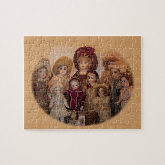 人フランスの形と友達パズル ジグソーパズル (横)