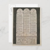 人フランスの権の宣言 ポストカード (正面/裏面)