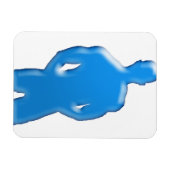 人ポーズ磁石 マグネット (横)