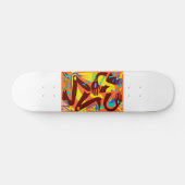 人モダン々はスケートボード甲板 スケートボード (横)