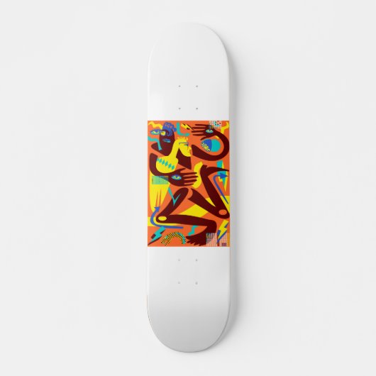 人モダン々はスケートボード甲板 スケートボード (正面)