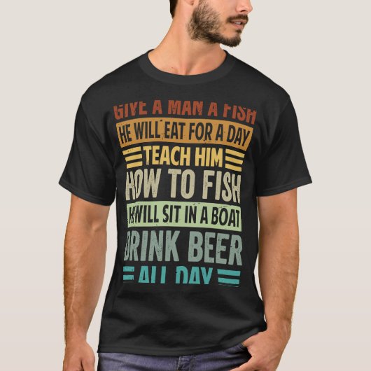 人与えは日々のビ食べールになる Tシャツ (正面)