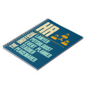 人事おもしろい担当者への贈り物 |人事マネージャーのギフトアイディア ノートブック (左側)