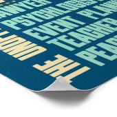 人事おもしろい担当者への贈り物 |人事マネージャーのギフトアイディア ポスター (角)