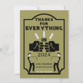 人事から感謝 サンキューカード (正面)