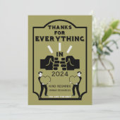 人事から感謝 サンキューカード (スタンド正面)