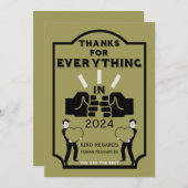 人事から感謝 サンキューカード (正面/裏面)