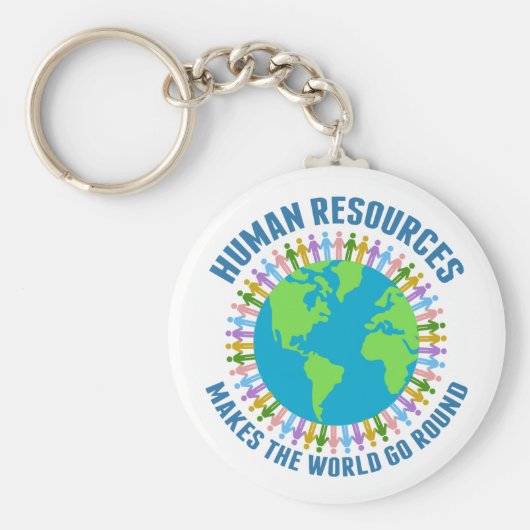 人事が人事の世界を動かす キーホルダー (正面)