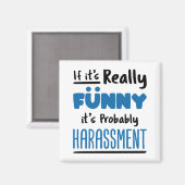 人事の人もし材本当おもしろいの マグネット (正面/裏面)