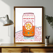 人事オフィスきらめくArt HR Water ポスター