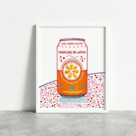 人事オフィスきらめくArt HR Water ポスター