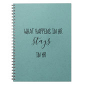 人事システムで何が起こるか人事を維持 ノートブック (正面)