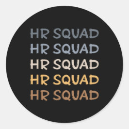 人事チーム人事チームのギフト ラウンドシール