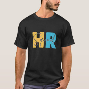 人事チーム資源部門人事タイム Tシャツ