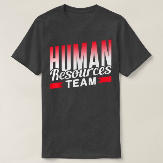 人事チーム・マネージャHrスペシャリスト従業員 Tシャツ (デザイン正面)