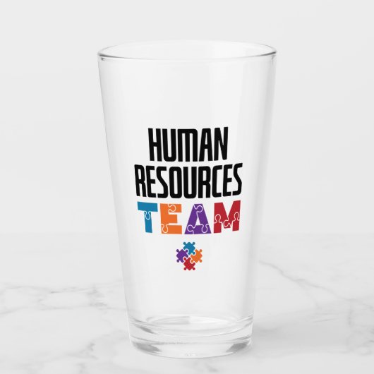 人事チームHR タンブラーグラス (正面)