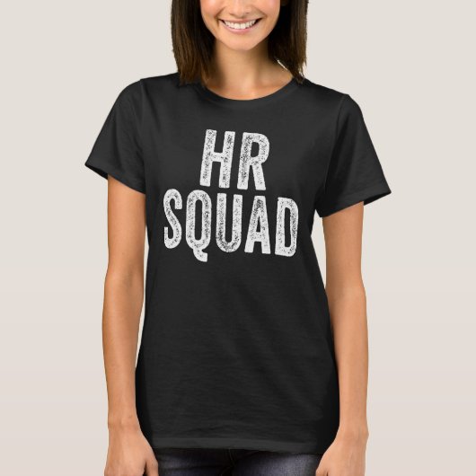 人事チームHr Squad Co-worker Awakati Tシャツ (正面)