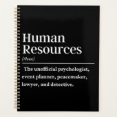 人事定義 プランナー手帳 (正面)