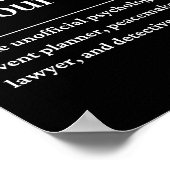 人事定義 ポスター (角)