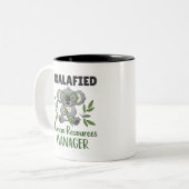 人事担当マネージャHRスペシャリスト ツートーンマグカップ (正面左)