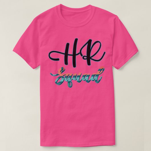 人事担当者管理採用給与HRM Tシャツ (デザイン正面)