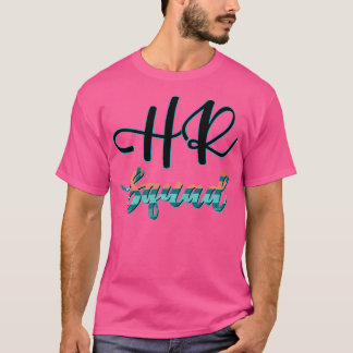 人事担当者管理採用給与HRM Tシャツ