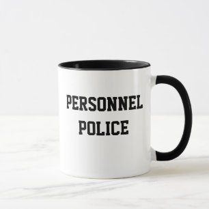 人事警察のおもしろい人事愛称ギフト マグカップ