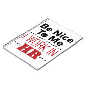 人事部で働く私にとって人材は優しい ノートブック (左側)