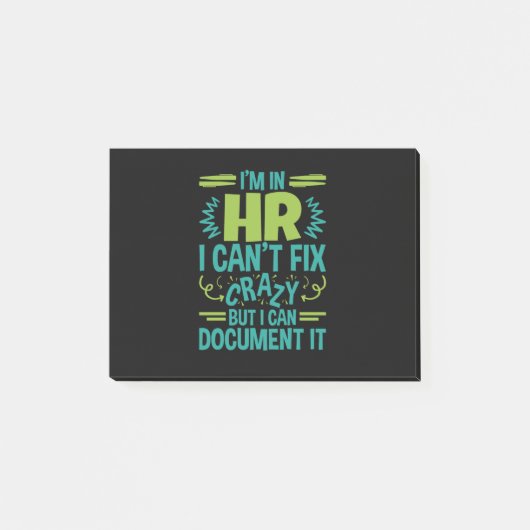 人事部に入って人事を直せ熱狂するおもしろいない ポストイット (正面)