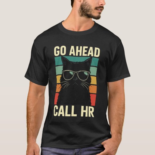 人事部に電話をかけてください Tシャツ (正面)