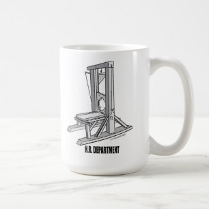 人事部のおもしろいなグラフィック コーヒーマグカップ