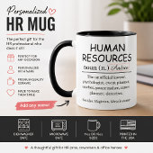 人事部の定義が面白い HR マグカップ