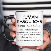 人事部の定義が面白い HR マグカップ